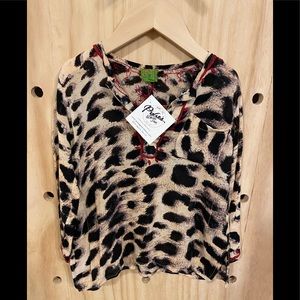 Beautiful Lightweight embroidered blouse